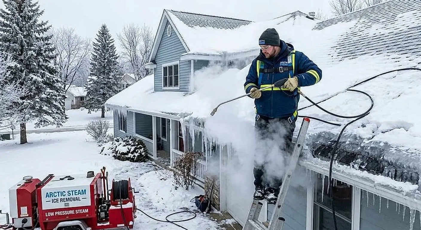 Ice Dam Removal in Wausau, WI